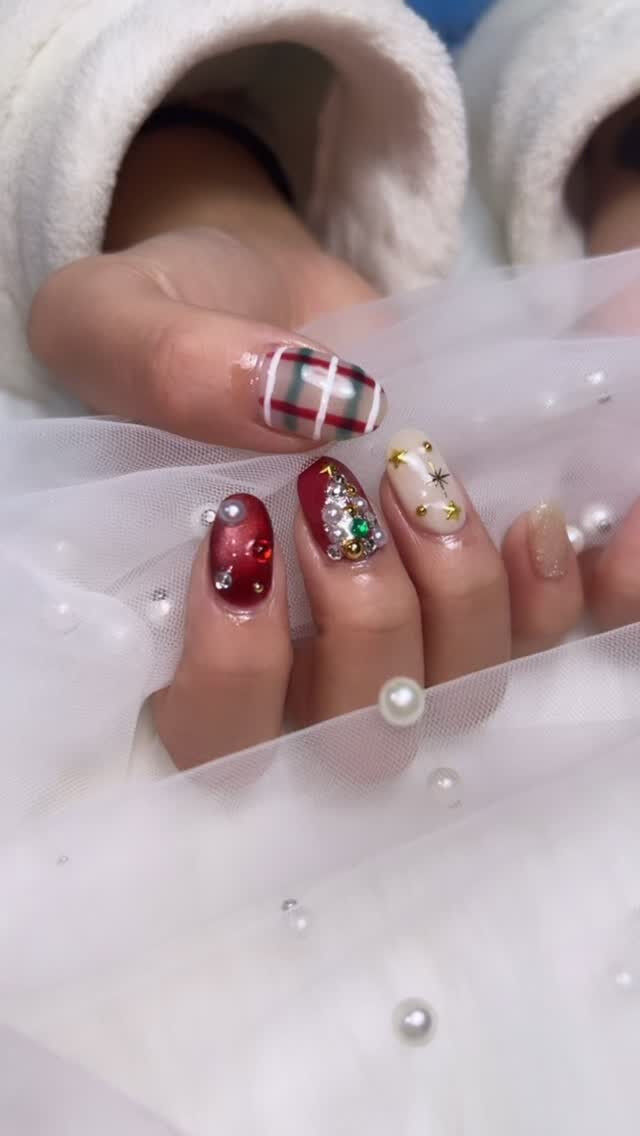 お客様ネイル𓂃𓈒𓏸