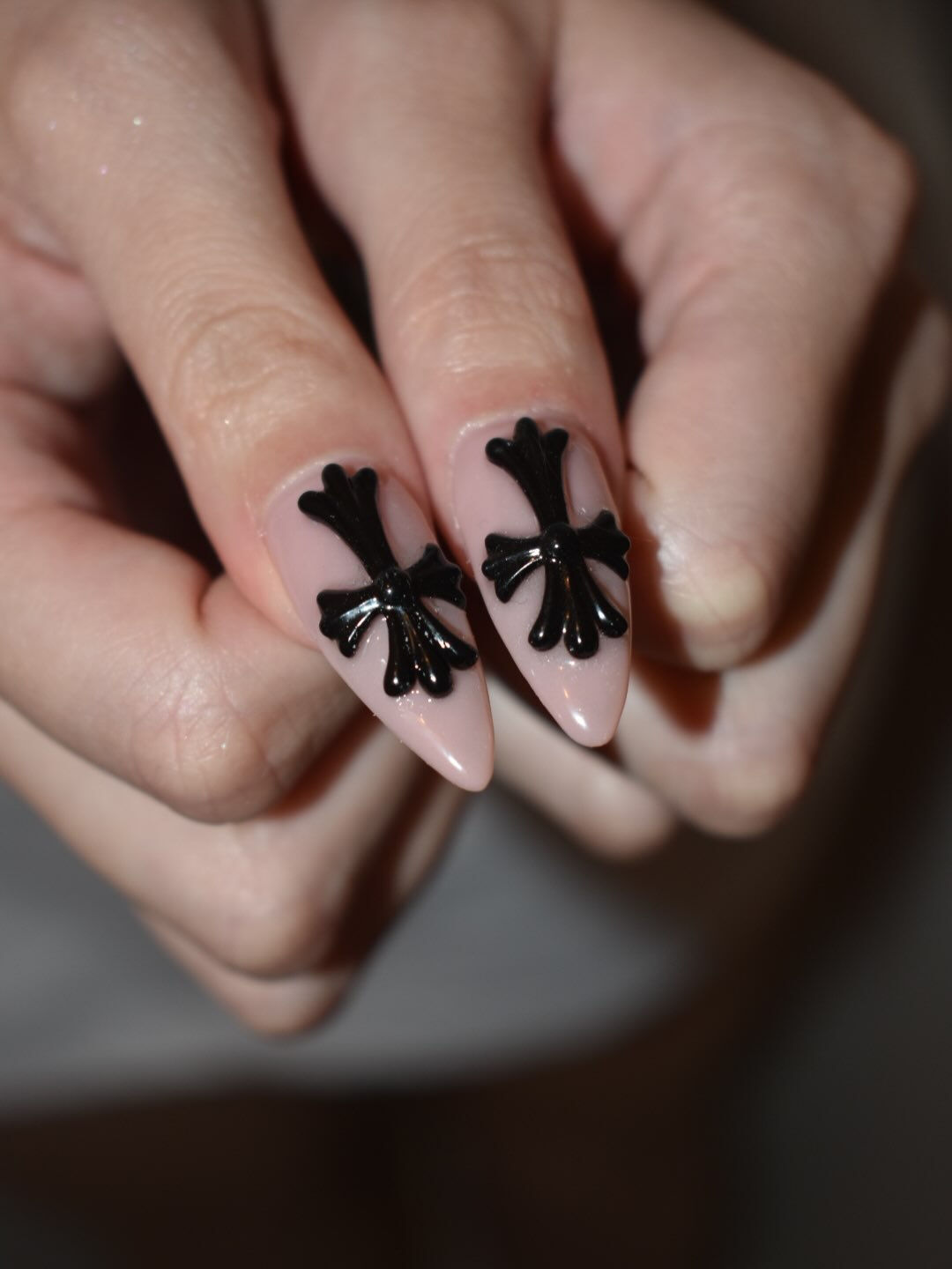 ドット✖️クロムnail♡