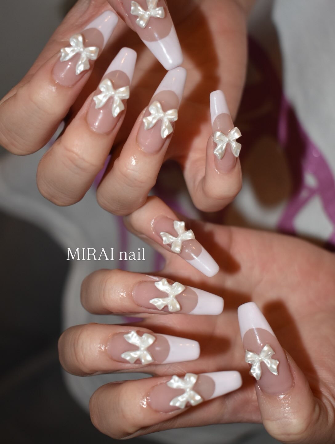 パステルピンクフレンチ🎀