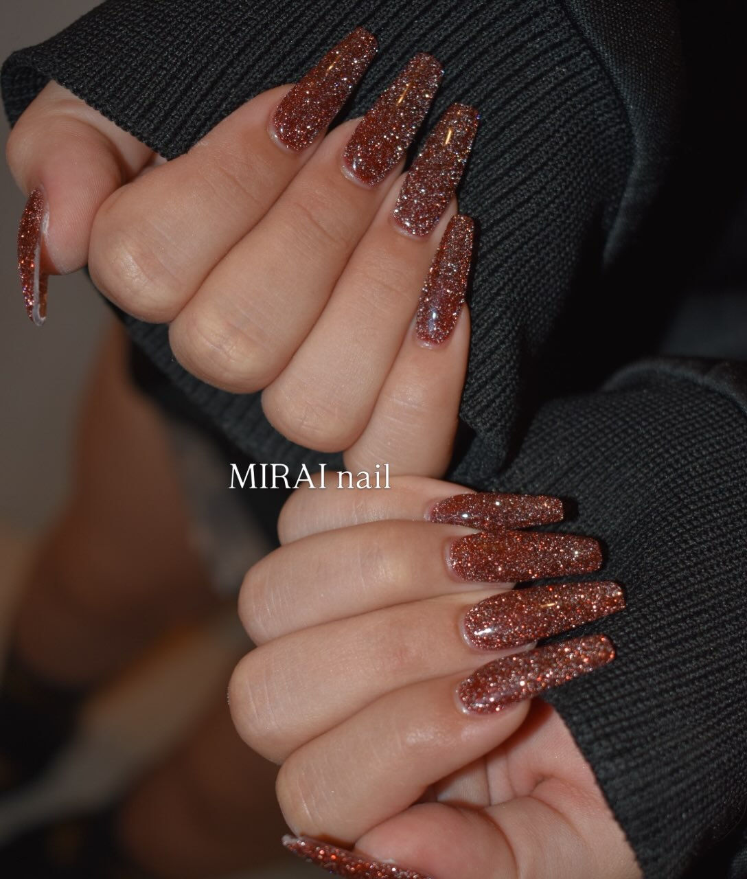 ボルドーFlash nail🍁