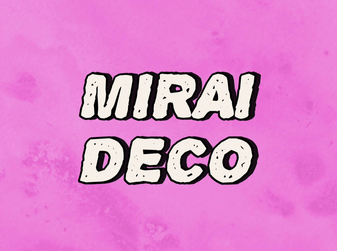 MIRAI DECOロゴ